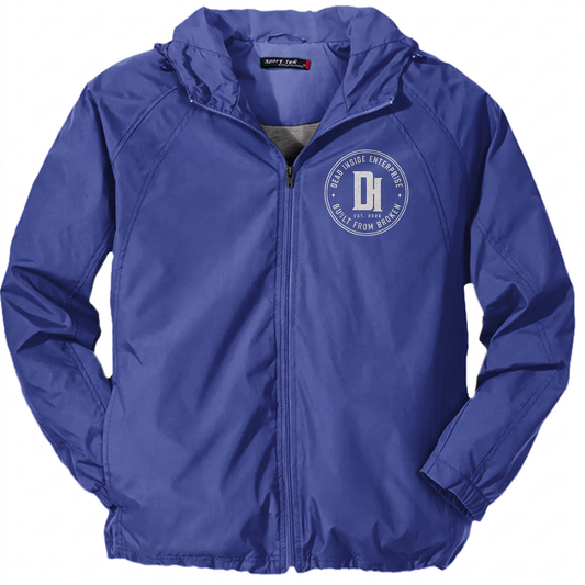 Built Different Jacket — Dead Inside Enterprise badge