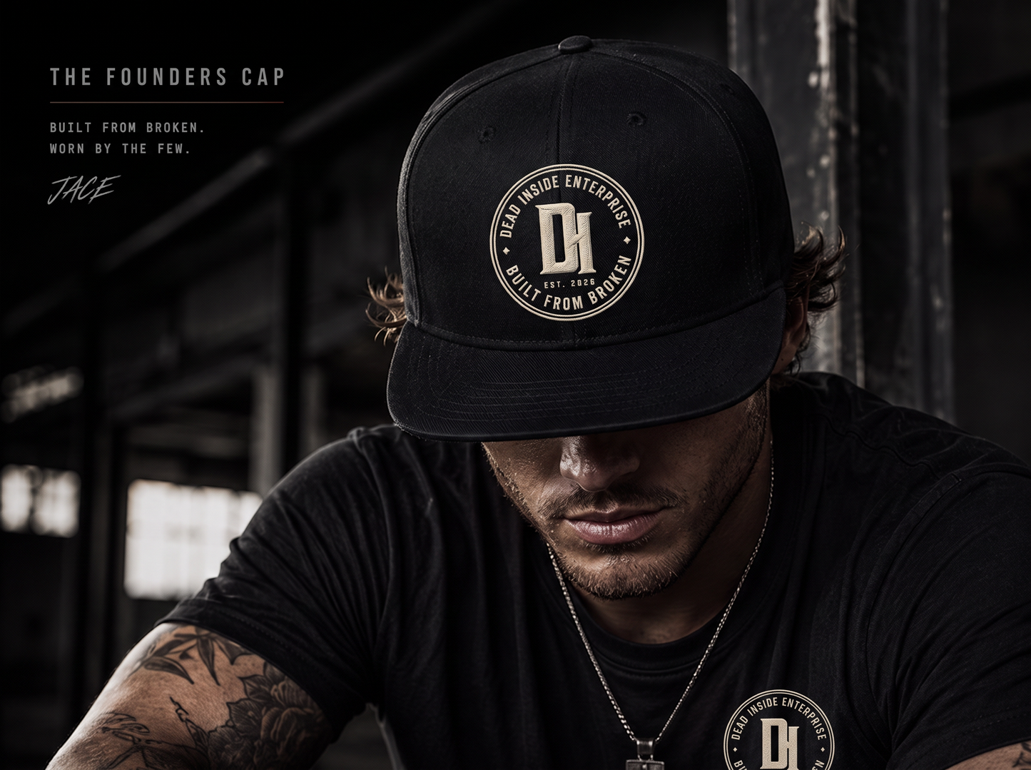 The Ground Zero Cap — Dead Inside Enterprise badge