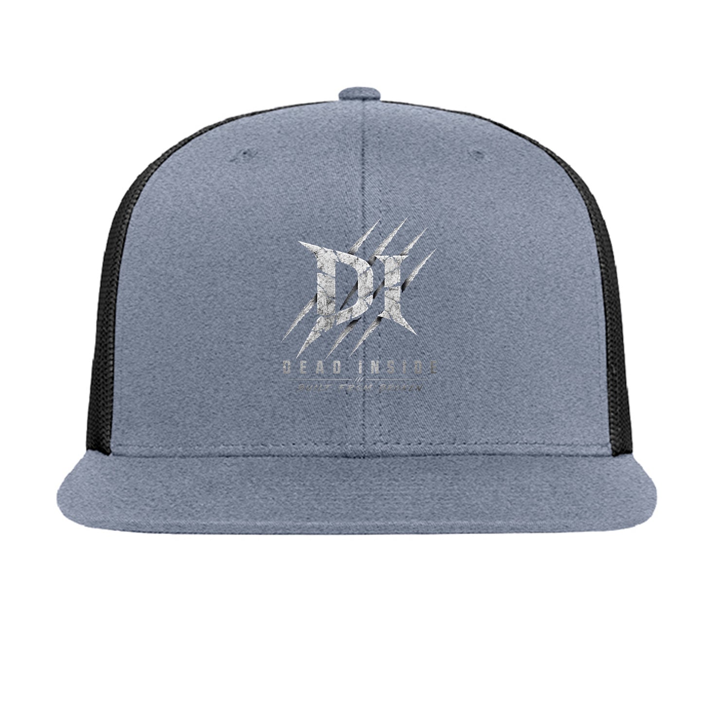 Heather Grey/ Black - 6609 - FRONT
