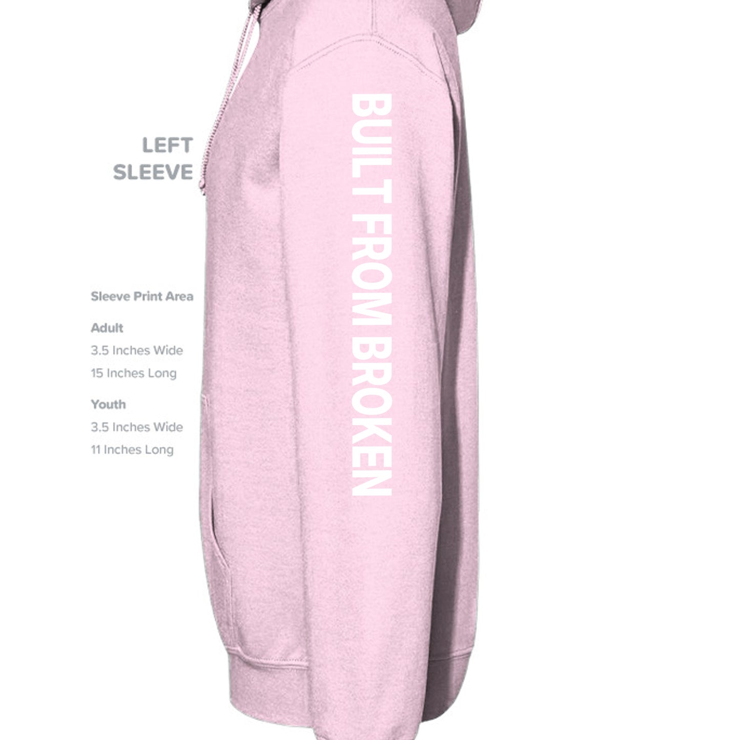 LIGHT PINK - G185 - SLEEVE_LEFT