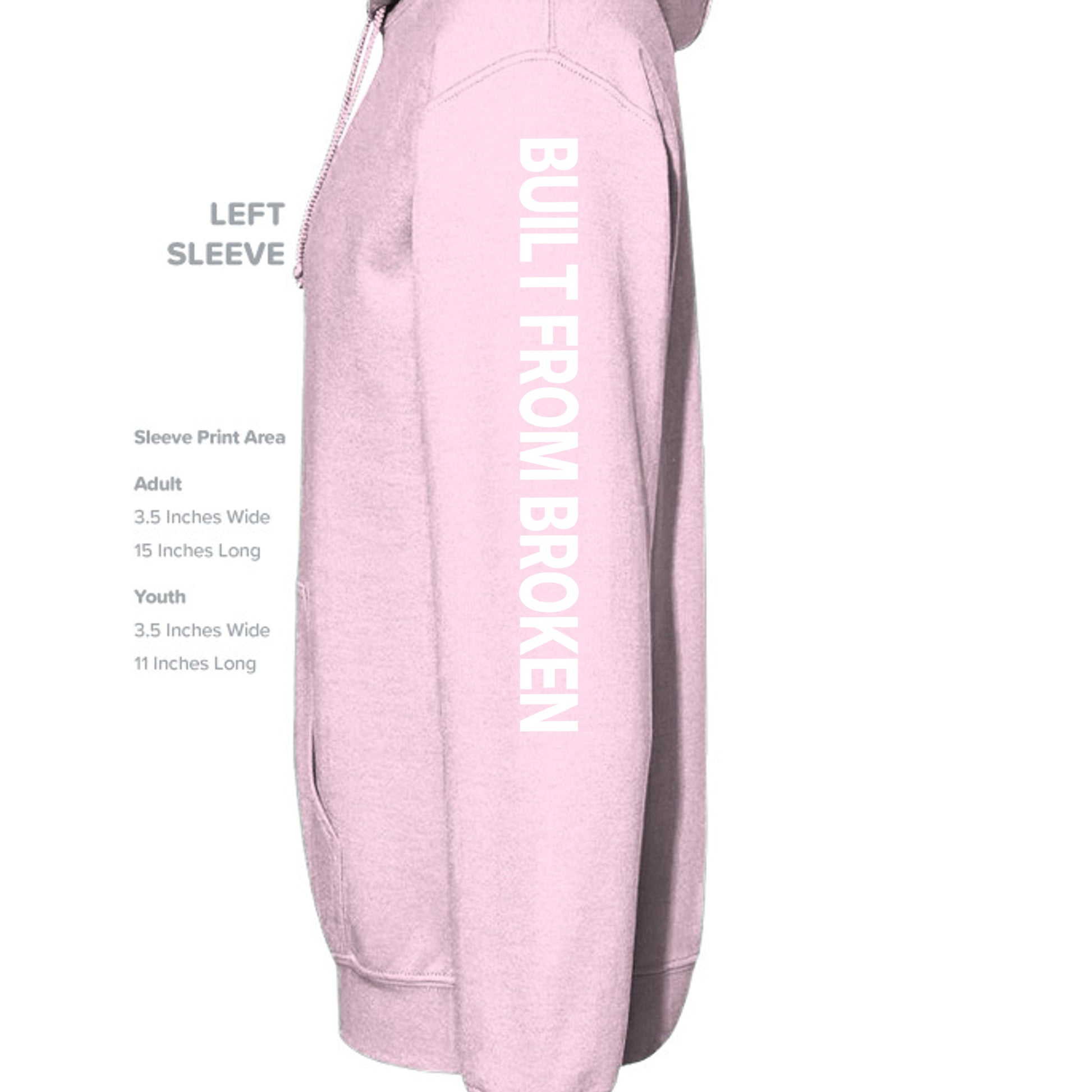 LIGHT PINK - G185 - SLEEVE_LEFT
